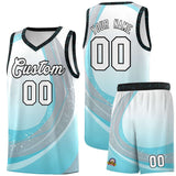 Custom Personalized Tank Top Galaxy Graffiti Pattern Sports Uniform Basketball Jersey Text Logo Number