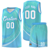 Custom Personalized Tank Top Galaxy Graffiti Pattern Sports Uniform Basketball Jersey Add Logo Number