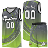 Custom Personalized Tank Top Galaxy Graffiti Pattern Sports Uniform Basketball Jersey Add Logo Number