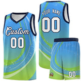 Custom Personalized Galaxy Graffiti Pattern Sports Uniform Basketball Jersey For Adult