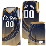 Custom Personalized Tank Top Galaxy Graffiti Pattern Sports Uniform Basketball Jersey Add Logo Number