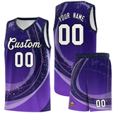 Custom Personalized Galaxy Graffiti Pattern Sports Uniform Basketball Jersey For Unisex