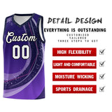 Custom Personalized Galaxy Graffiti Pattern Sports Uniform Basketball Jersey For Unisex