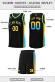 Custom Gradient Fashion Sports Uniform Basketball Jersey Text Your Team Logo For Adult