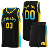 Custom Gradient Fashion Sports Uniform Basketball Jersey Text Your Team Logo For Adult