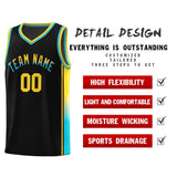 Custom Gradient Fashion Sports Uniform Basketball Jersey Text Your Team Logo For Adult