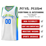 Custom Gradient Fashion Sports Uniform Basketball Jersey Text Your Team Logo For Adult