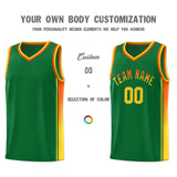 Custom Gradient Fashion Sports Uniform Basketball Jersey Text Your Team Logo For Adult