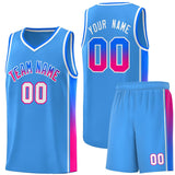 Custom Gradient Fashion Sports Uniform Basketball Jersey Text Your Team Logo For Adult