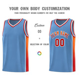 Custom Gradient Fashion Sports Uniform Basketball Jersey Text Your Team Logo For Adult