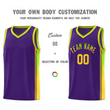 Custom Gradient Fashion Sports Uniform Basketball Jersey Text Your Team Logo For Adult