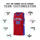 Custom Text Team Logo Number Side Stripe Fashion Sports Uniform Basketball Jersey For Adult