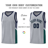 Custom Side Stripe Fashion Sports Uniform Basketball Jersey Embroideried Your Team Logo For Adult
