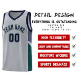 Custom Side Stripe Fashion Sports Uniform Basketball Jersey Embroideried Your Team Logo For Adult