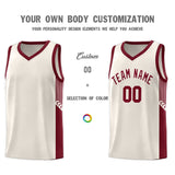 Custom Side Stripe Fashion Sports Uniform Basketball Jersey Embroideried Your Team Logo For Adult