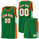 Custom Side Stripe Fashion Sports Uniform Basketball Jersey Embroideried Your Team Logo For Adult