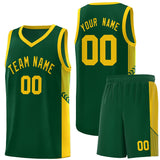 Custom Side Stripe Fashion Sports Uniform Basketball Jersey Embroideried Your Team Logo For Adult