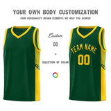 Custom Side Stripe Fashion Sports Uniform Basketball Jersey Embroideried Your Team Logo For Adult