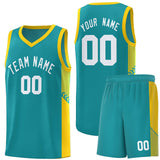 Custom Side Stripe Fashion Sports Uniform Basketball Jersey Embroideried Your Team Logo For Adult