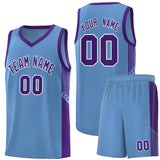 Custom Side Stripe Fashion Sports Uniform Basketball Jersey Embroideried Your Team Logo For Adult