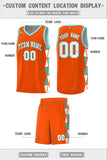 Custom Traditional Side Two-Color Triangle Splicing Sports Uniform Basketball Jersey Printed Logo Number