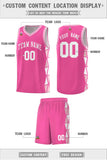 Custom Traditional Side Two-Color Triangle Splicing Sports Uniform Basketball Jersey Printed Logo Number
