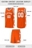 Custom Tank Top Side Two-Color Triangle Splicing Sports Uniform Basketball Jersey Printed Logo Number