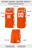 Custom Personalized Side Two-Color Triangle Splicing Sports Uniform Basketball Jersey For Adult