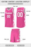 Custom Hip Hop Side Two-Color Triangle Splicing Sports Uniform Basketball Jersey Add Logo Number