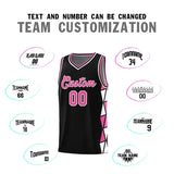 Custom For Youth Side Two-Color Triangle Splicing Sports Uniform Basketball Jersey Add Logo Number