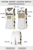 Custom For Unisex Side Two-Color Triangle Splicing Sports Uniform Basketball Jersey Add Logo Number