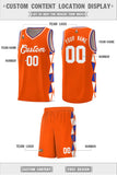 Custom For Youth Side Two-Color Triangle Splicing Sports Uniform Basketball Jersey Add Logo Number