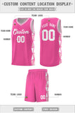 Custom For Adult Side Two-Color Triangle Splicing Sports Uniform Basketball Jersey Add Logo Number