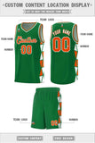 Custom For Youth Side Two-Color Triangle Splicing Sports Uniform Basketball Jersey Add Logo Number