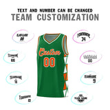 Custom For Youth Side Two-Color Triangle Splicing Sports Uniform Basketball Jersey Add Logo Number