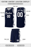 Custom For Youth Side Two-Color Triangle Splicing Sports Uniform Basketball Jersey Add Logo Number