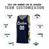 Custom For Adult Side Two-Color Triangle Splicing Sports Uniform Basketball Jersey Add Logo Number