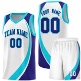 Custom Individualized Color Block Sports Uniform Basketball Jersey Add Team Logo Number