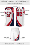 Custom Individualized Color Block Sports Uniform Basketball Jersey Text Team Logo Number