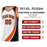 Custom Individualized Color Block Sports Uniform Basketball Jersey Printed Team Logo Number