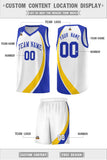Custom Individualized Color Block Sports Uniform Basketball Jersey Printed Team Logo Number