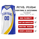Custom Individualized Color Block Sports Uniform Basketball Jersey Printed Team Logo Number