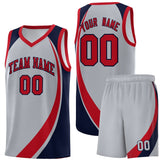 Custom Traditional Color Block Sports Uniform Basketball Jersey Printed Team Logo Number