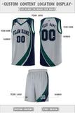 Custom Individualized Color Block Sports Uniform Basketball Jersey Text Team Logo Number