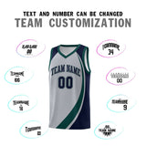Custom Individualized Color Block Sports Uniform Basketball Jersey Text Team Logo Number