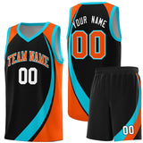 Custom Individualized Color Block Sports Uniform Basketball Jersey Add Team Logo Number