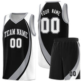 Custom Individualized Color Block Sports Uniform Basketball Jersey Text Team Logo Number