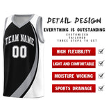Custom Individualized Color Block Sports Uniform Basketball Jersey Text Team Logo Number