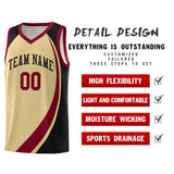 Custom Individualized Color Block Sports Uniform Basketball Jersey Add Team Logo Number