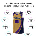 Custom Individualized Color Block Sports Uniform Basketball Jersey Text Team Logo Number